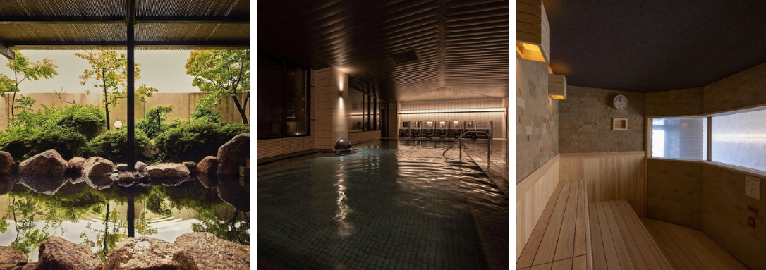 溫泉和放鬆空間