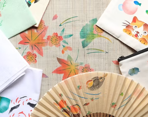 台北→大阪→京都百年老店~京都百年傳統工藝~友禪染體驗→日式燒肉+軟性飲料放題