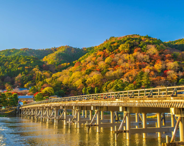 日本三大茅草屋《京都合掌村》→嵐山半日遊:渡月橋、竹林小徑、野宮神社
