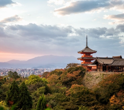 招財「御金神社」→二年坂→三年坂→可自費體驗和服着物→世界文化遺產:清水寺