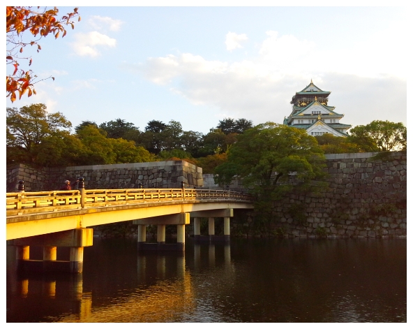 桃園機場→關西空港→日本100名城~大阪城→心齋橋.道頓堀
