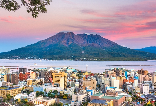 鹿兒島火山溫泉遊四日~鹿兒島砂浴溫泉、櫻島火山、仙巖園、A5黑毛和牛 四日 櫻島火山
