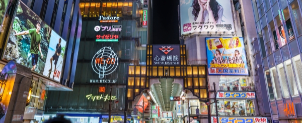 大阪地標~固力果看板.心齋橋.道頓堀