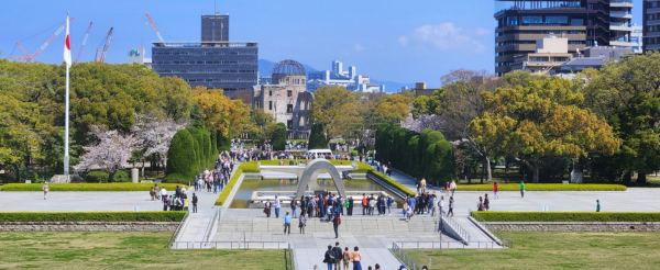 日本100名城~廣島城→大名庭園~縮景園→平和記念公園櫻花大道→廣島本通商店街