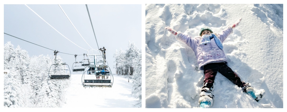 纜車、滑雪