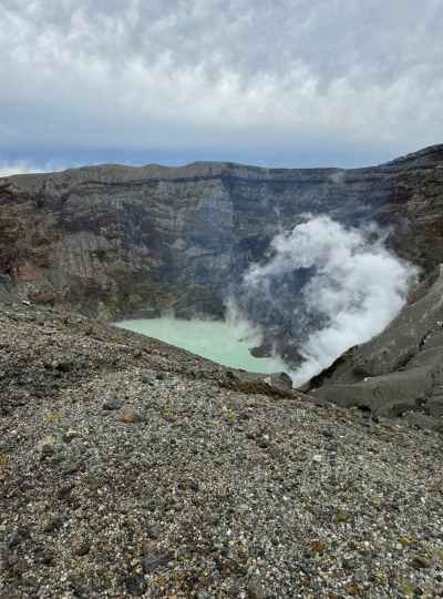 阿蘇火山口