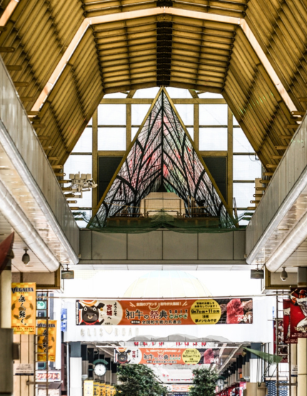 桃園出發→仙台空港→傳統與現代結合~仙台拱廊商店街→飯店		